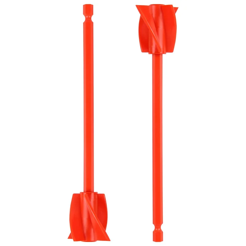 

Resin Mixer Paddles, Epoxy Mixer Attachment for Drill, Reusable Paint Stirrer Drill Attachment(2Pcs)