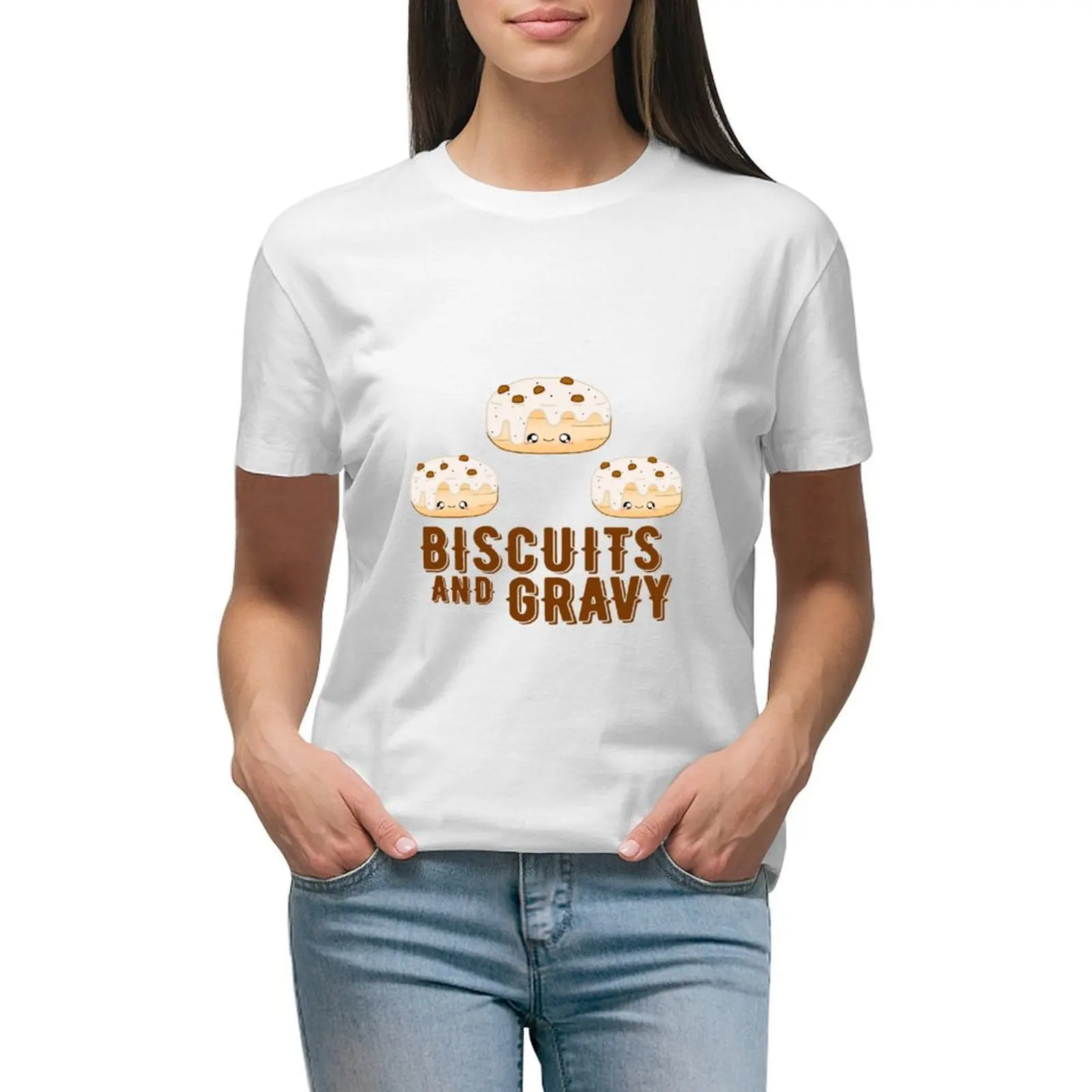 Biscuits and gravy T-shirt kawaii clothes Blouse white t-shirt dress for Women sexy
Biscuits and gravy T-shirt kawaii clothes Blouse white t-shirt dress for Women sexy