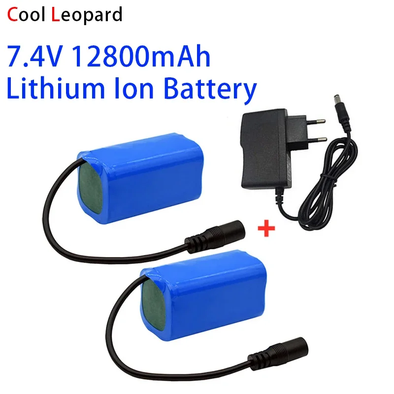 Suitable for Upgrading T188 2011-5 T888 Remote Control Bait Boat Accessories 18650 7.4V 12.8Ah Lithium Ion Battery With Charger
Suitable for Upgrading T188 2011-5 T888 Remote Control Bait Boat Accessories 18650 7.4V 12.8Ah Lithium Ion Battery With Charger