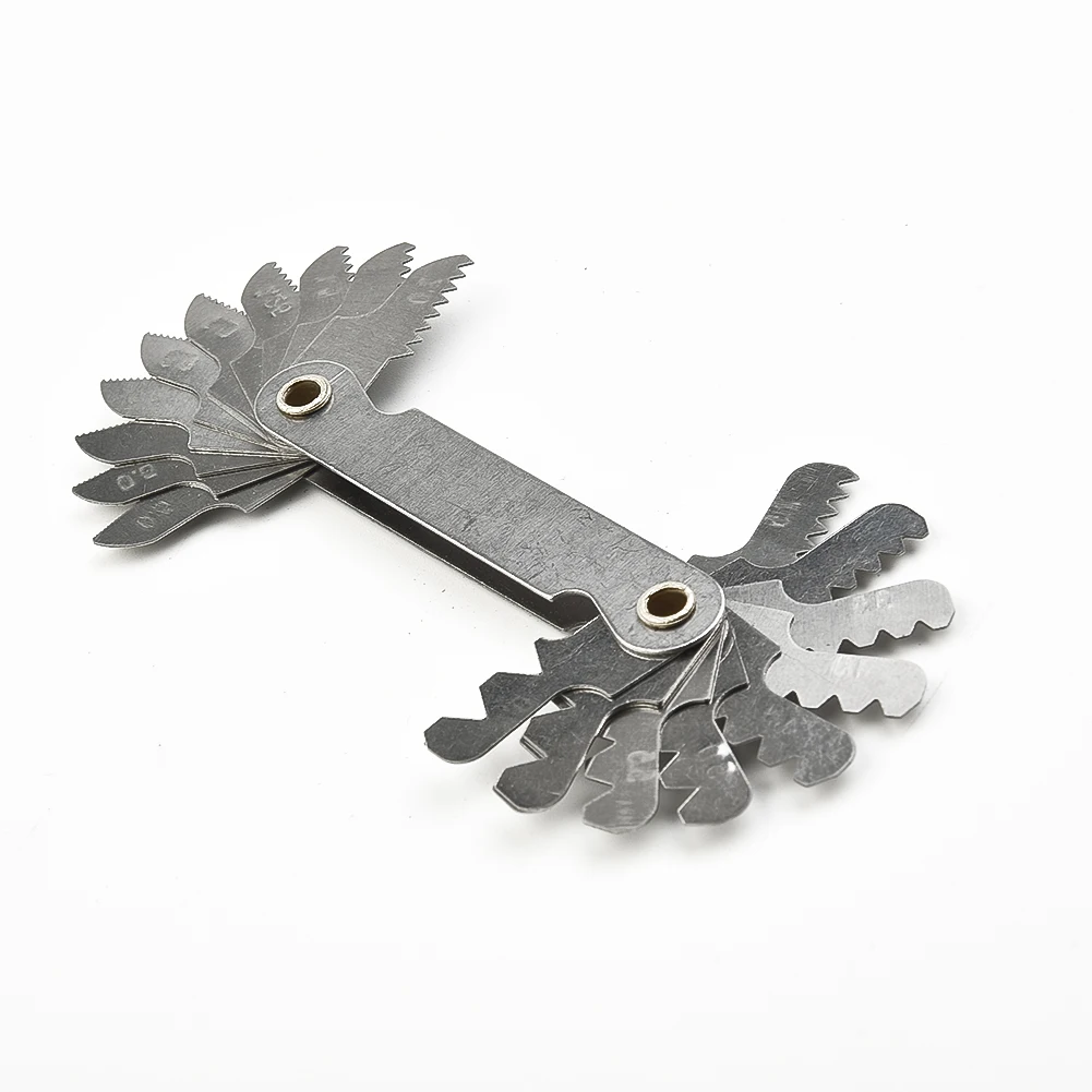 1 Pc Thread Measuring Gauge Cutting Gauge Inch 55° Measuring Metric 60° Steel Thread Durable High Quality Practical Useful
1 Pc Thread Measuring Gauge Cutting Gauge Inch 55° Measuring Metric 60° Steel Thread Durable High Quality Practical Useful