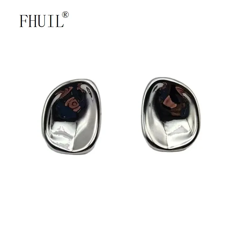 FHUIL New Fashion Simple Style Women's Alloy Stud Earrings for Women Silver Plated Ear Pierced Jewelry Accessori Christmas Gift
FHUIL New Fashion Simple Style Women's Alloy Stud Earrings for Women Silver Plated Ear Pierced Jewelry Accessori Christmas Gift