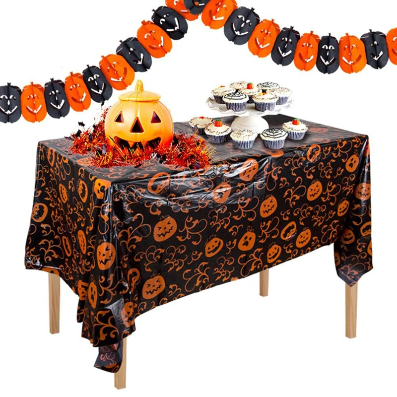 Halloween Theme Tablecloth Orange Pumpkin Background Wall Covering For Halloween Christmas Party Event Decoration 220X130CM
Halloween Theme Tablecloth Orange Pumpkin Background Wall Covering For Halloween Christmas Party Event Decoration 220X130CM
