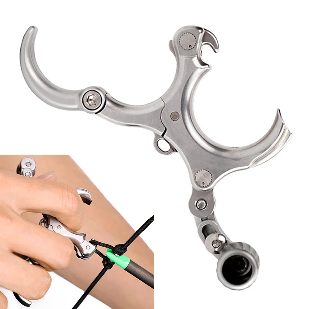 High Carbon Steel Archery Bow Release Aids 3 Or 4 Finger Grip Automatic Thumb Caliper Trigger Hand Compound Bow Hunting Release
High Carbon Steel Archery Bow Release Aids 3 Or 4 Finger Grip Automatic Thumb Caliper Trigger Hand Compound Bow Hunting Release