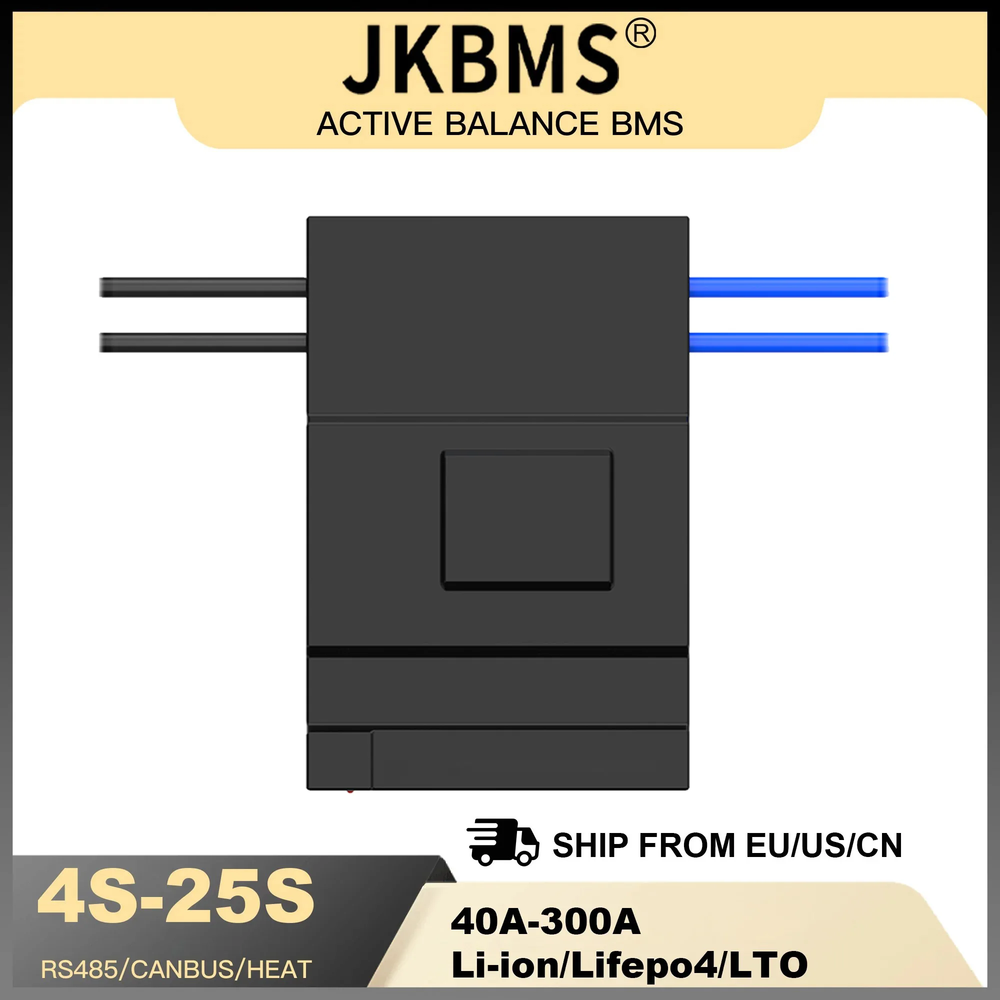 JKBMS Active Balance Bms 4S 8S 12S 14S 16S 17S 20S 24S 25S Smart Bms 40A 60A 80A 100A 150A 200A 300A Lifepo4 Li-Ion Lto Battery
JKBMS Active Balance Bms 4S 8S 12S 14S 16S 17S 20S 24S 25S Smart Bms 40A 60A 80A 100A 150A 200A 300A Lifepo4 Li-Ion Lto Battery