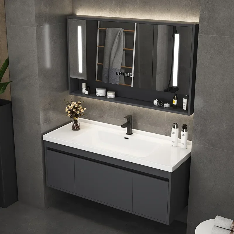 Ceramics Integrated Bathroom Cabinet Combination Modern Minimalist Toilet Smart Light Wash Face Handicon Basin Set
Ceramics Integrated Bathroom Cabinet Combination Modern Minimalist Toilet Smart Light Wash Face Handicon Basin Set