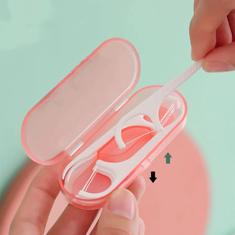 10Pcs/Box Floss Toothpick Set Portable Teeth Flosser Cleaner With Storage Case Traveling Clean Floss Stick Floss Pick Dispenser
10Pcs/Box Floss Toothpick Set Portable Teeth Flosser Cleaner With Storage Case Traveling Clean Floss Stick Floss Pick Dispenser