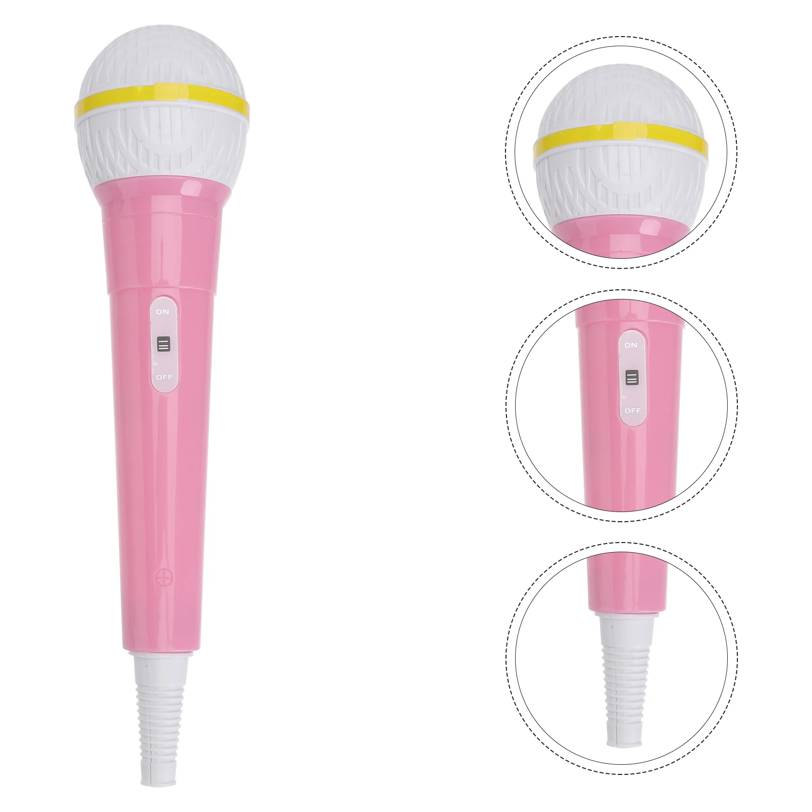 1 шт., детский пластиковый микрофон
1 шт., детский пластиковый микрофон