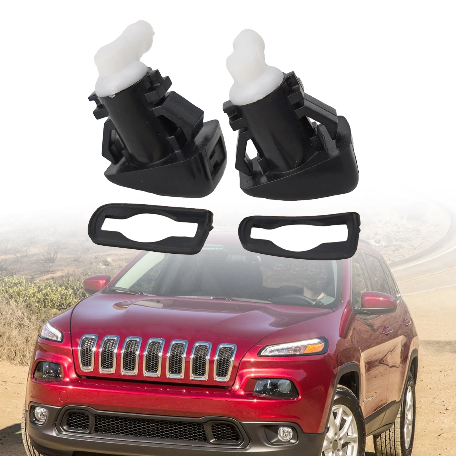 High Quality Car Windscreen Wipers Parts Washer Nozzles Front Windshield Sprayer Sprinkler Washer Wiper Nozzle
High Quality Car Windscreen Wipers Parts Washer Nozzles Front Windshield Sprayer Sprinkler Washer Wiper Nozzle