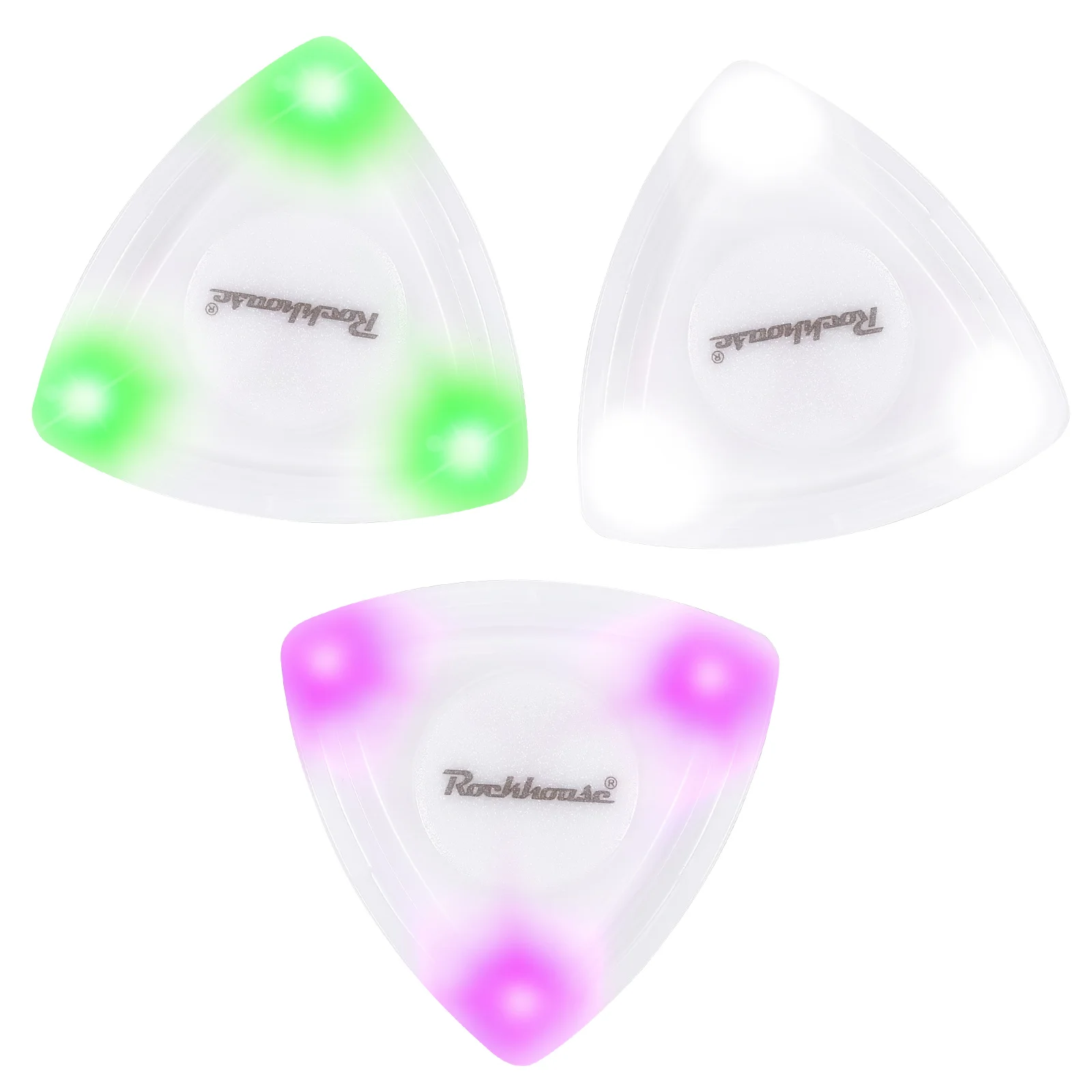 Exceart Guitar Picks Thin 3Pcs Led Guitar Picks Plastic Picks Led Light Ukulele Picks Finger Picks Guitar Bass Ukulele
Exceart Guitar Picks Thin 3Pcs Led Guitar Picks Plastic Picks Led Light Ukulele Picks Finger Picks Guitar Bass Ukulele