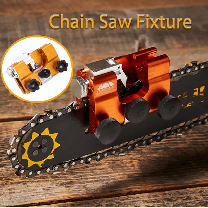 

1Pcs Chainsaw Chain Sharpening Jig Chainsaw Sharpener Kit Hand Chain Grinder for All Kinds of Chain Saws and Electric Saws