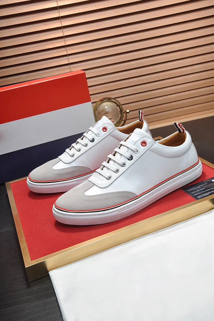 TB THOM Classic Comfortable Shose 2023 New Fashion Men Cowhide Sneakers Spring Autumn Korean Style Casual TB Shoes for Men
TB THOM Classic Comfortable Shose 2023 New Fashion Men Cowhide Sneakers Spring Autumn Korean Style Casual TB Shoes for Men