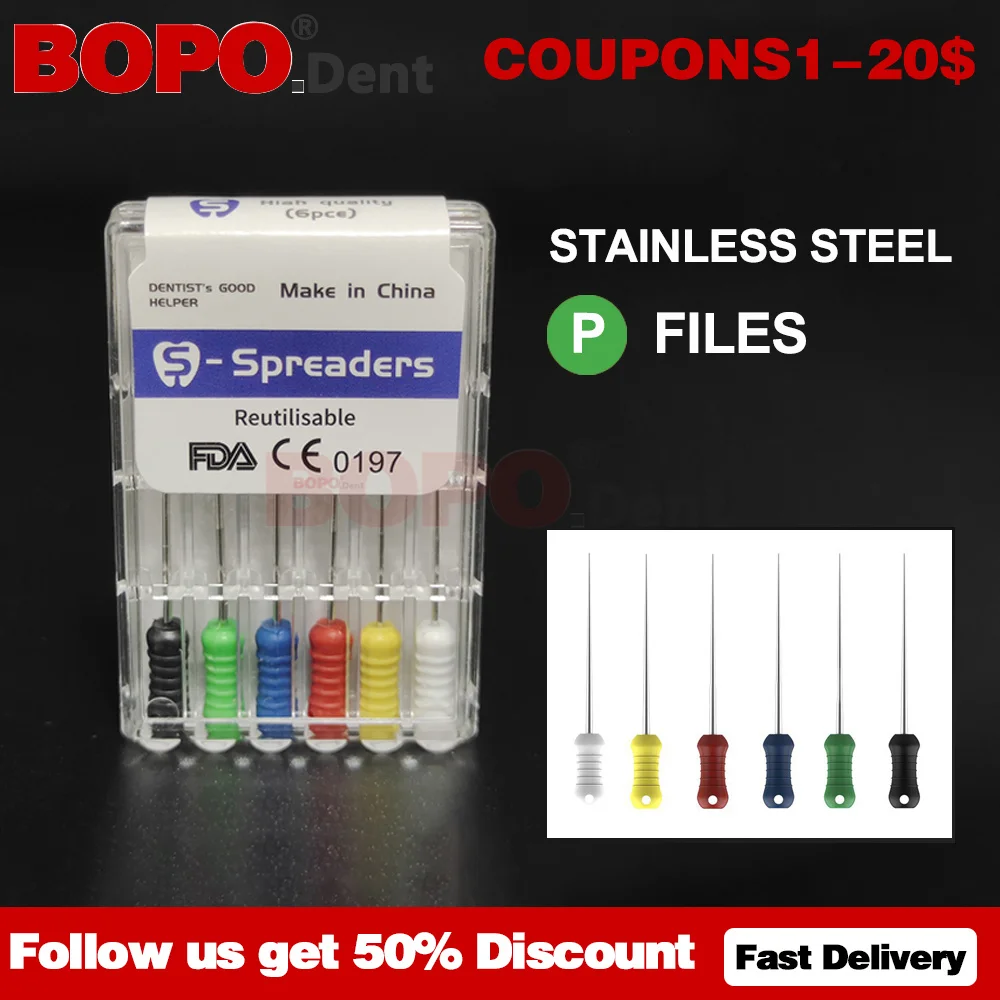 6pcs/Pack Dental Hand Use P-Files 21mm Stainless Steel Dentist Endodontic Root Canal Repair Files Needle Dentistry Tools
6pcs/Pack Dental Hand Use P-Files 21mm Stainless Steel Dentist Endodontic Root Canal Repair Files Needle Dentistry Tools