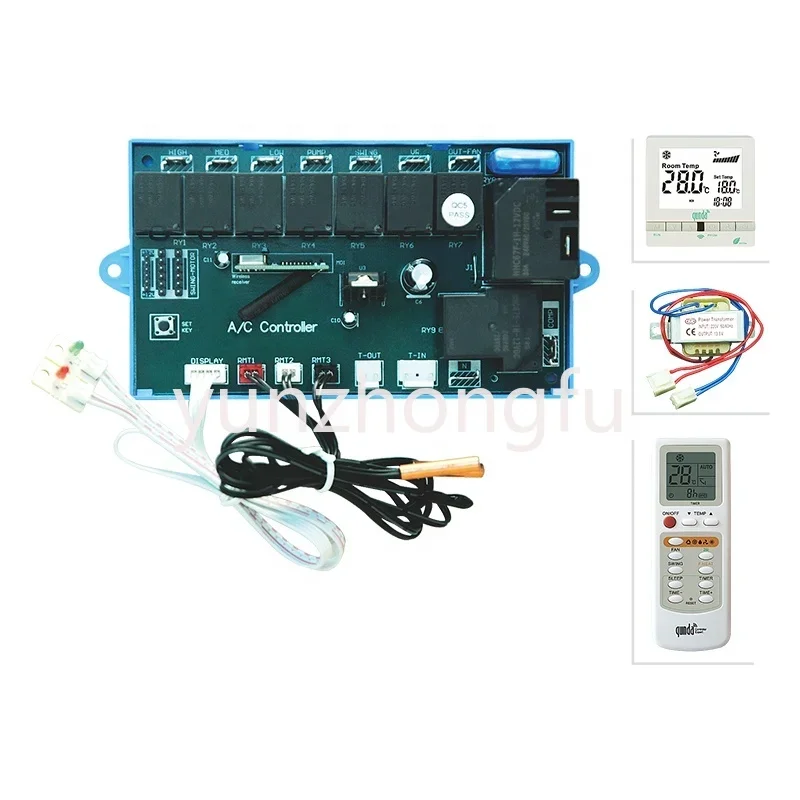 QUNDA QD65A Programmable universala air conditioner board air conditioner system board circuit board
QUNDA QD65A Programmable universala air conditioner board air conditioner system board circuit board