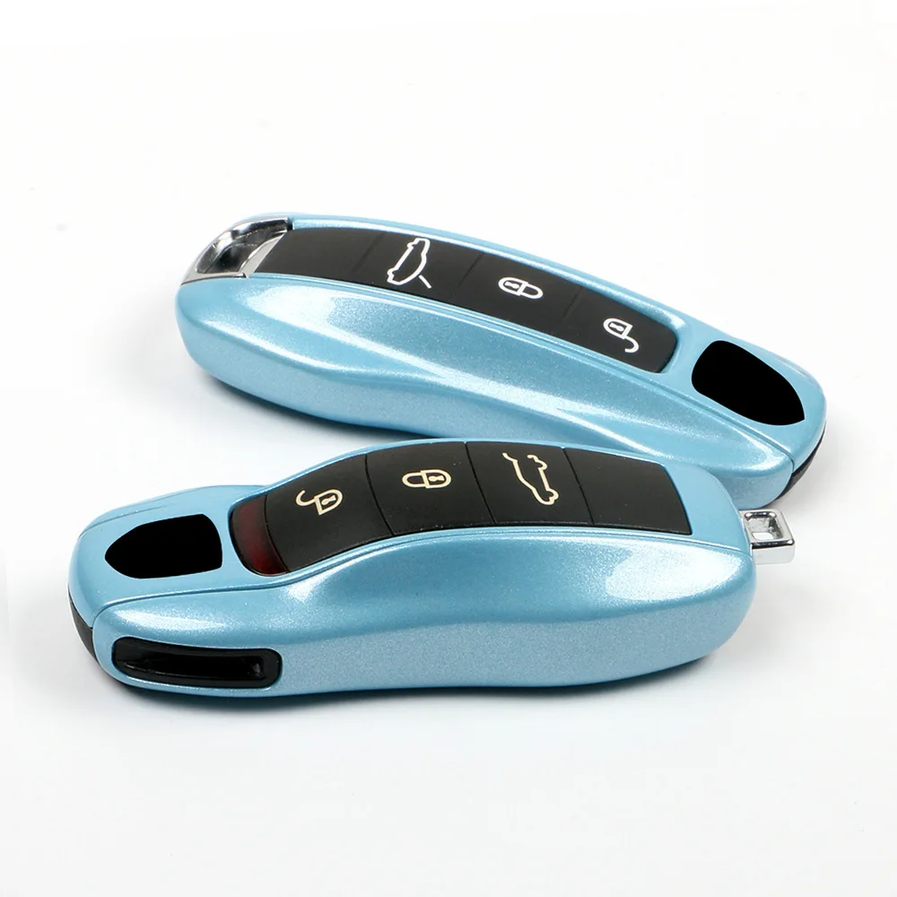 ICAR for Porsche Cayenne 911 970 981 991 Panamera Carrera Macan Boxster Cayman Key Case Original Car Ice Crystal Blue Key Cover
ICAR for Porsche Cayenne 911 970 981 991 Panamera Carrera Macan Boxster Cayman Key Case Original Car Ice Crystal Blue Key Cover