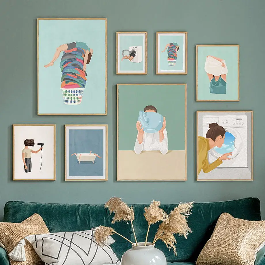 Lazy Sleep Girl Bubble Bath Weekend Laundry Abstract Nordic Poster Wall Art Print Canvas Painting Pictures Living Room Decor
Lazy Sleep Girl Bubble Bath Weekend Laundry Abstract Nordic Poster Wall Art Print Canvas Painting Pictures Living Room Decor