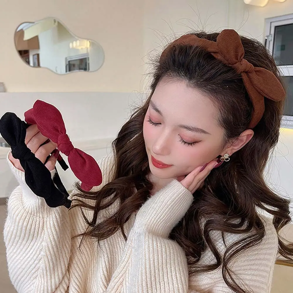 Sweet Black Color Refreshing Wine Red Headwear Hair Accessories Head Hoop Bow Hair Hoop Korean Headbands Bow Hair Band
Sweet Black Color Refreshing Wine Red Headwear Hair Accessories Head Hoop Bow Hair Hoop Korean Headbands Bow Hair Band