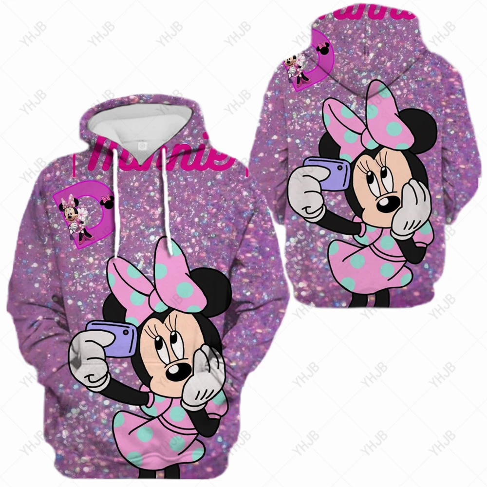 Autumn Fashion Hoodie Women's Elegant Disney Mickey Mouse Printed Sweatshirt Casual Pocket Loose Women's Top Children's Hoodie
Autumn Fashion Hoodie Women's Elegant Disney Mickey Mouse Printed Sweatshirt Casual Pocket Loose Women's Top Children's Hoodie