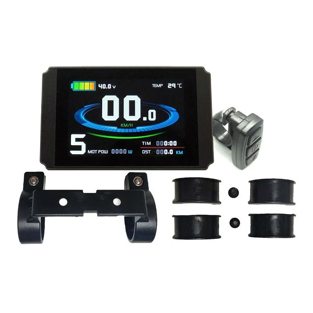 Electric Bike For KT‑LCD8H Color Display Panel E‑Bike 24/36/48V Waterproof Plug KT Ebike Display For KT Controller Electric Bike
Electric Bike For KT‑LCD8H Color Display Panel E‑Bike 24/36/48V Waterproof Plug KT Ebike Display For KT Controller Electric Bike
