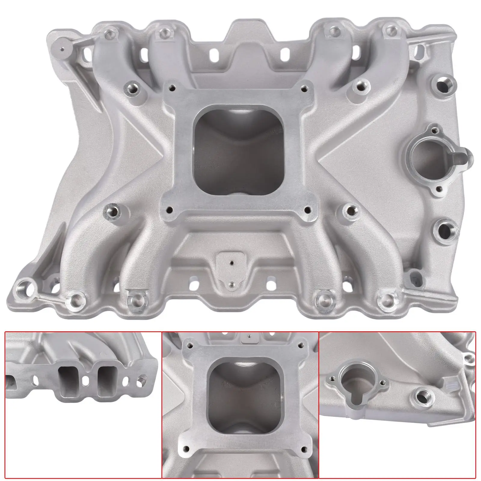 AP02 для Oldsmobile 400 425 455 одноплотный серебристый алюминиевый низкий впускной коллектор
AP02 для Oldsmobile 400 425 455 одноплотный серебристый алюминиевый низкий впускной коллектор