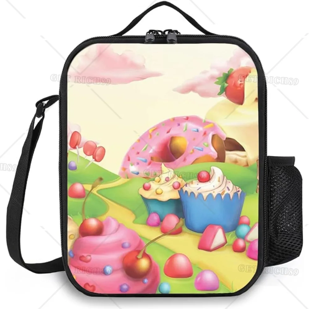 Ice Cream Cotton Candy Modern Insulated Lunch Bag for Women Adult Leakproof Reusable Soft Cooler Lunch Box for Work School Trip
Ice Cream Cotton Candy Modern Insulated Lunch Bag for Women Adult Leakproof Reusable Soft Cooler Lunch Box for Work School Trip