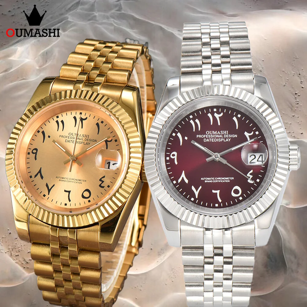 

New 40mm Watch Luxurious Men's Watch NH35 Watch Automatic mechanical Watch Stainless Steel Sapphire Glass Case Waterproof Watchs
