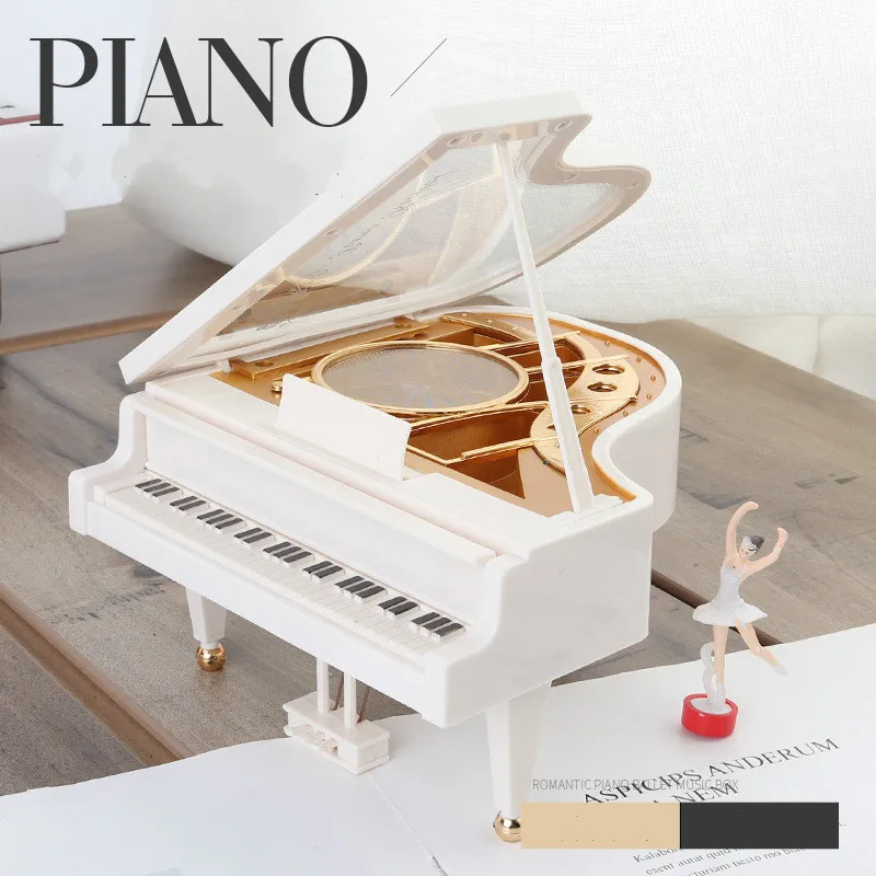 New Piano Model Music Box Classic Rotating Ballerina Dancer Music Box Home Decoration Birthday Wedding Gift Children's gifts
New Piano Model Music Box Classic Rotating Ballerina Dancer Music Box Home Decoration Birthday Wedding Gift Children's gifts