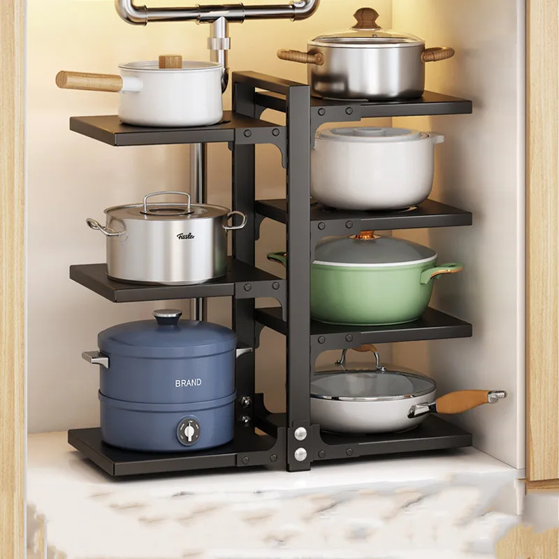 New Kitchen Multi-Layer Sheing Multi-Function Countertop Sink Cabinet Two-Sided Pot Storage Rack Organization
New Kitchen Multi-Layer Sheing Multi-Function Countertop Sink Cabinet Two-Sided Pot Storage Rack Organization
