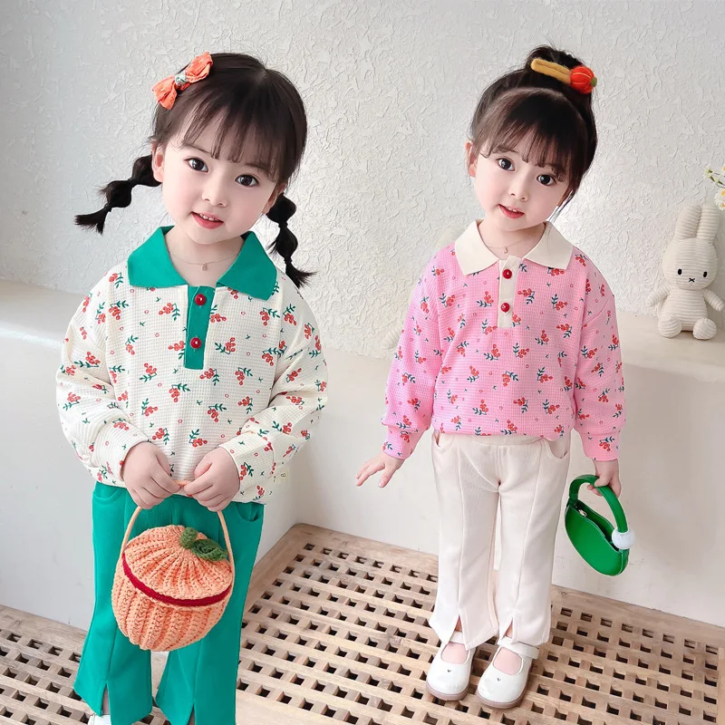 Baby Girls Clothes Set Kids Full Printed Sweatshirt+Pant 2pcs Outfits 2022 Spring Fall 1 To 4Yrs Children's Korean Style Suits 
Baby Girls Clothes Set Kids Full Printed Sweatshirt+Pant 2pcs Outfits 2022 Spring Fall 1 To 4Yrs Children's Korean Style Suits