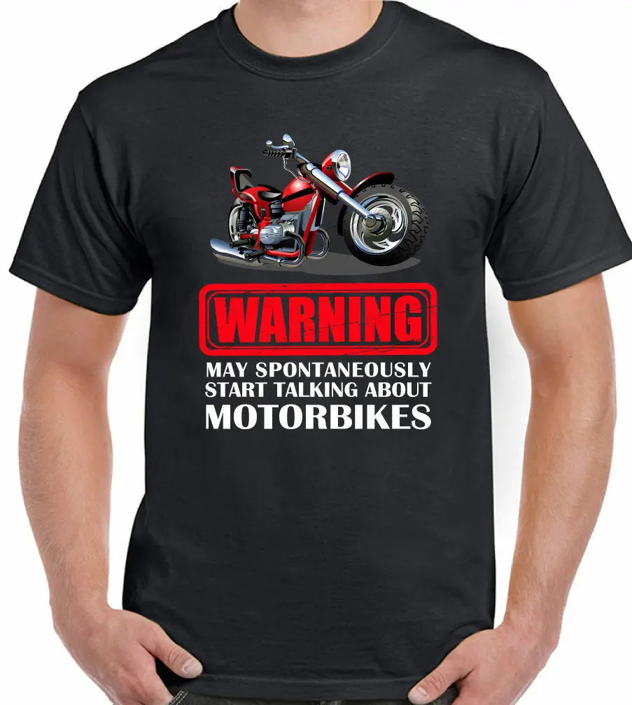 Funny Motorcycle Bike Biker DTG Warning Talking About Motorbikes T Shirt. Short Sleeve 100% Cotton Casual T-shirts Loose Top
Funny Motorcycle Bike Biker DTG Warning Talking About Motorbikes T Shirt. Short Sleeve 100% Cotton Casual T-shirts Loose Top
