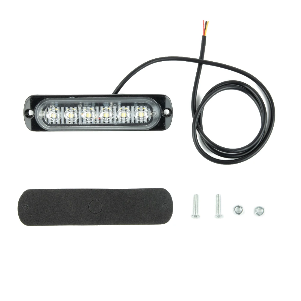 DRL Flash Light 18W 112*28mm White DC 12V-24V Daytime Running Light Fog Headlight Durable Practical Replacement
DRL Flash Light 18W 112*28mm White DC 12V-24V Daytime Running Light Fog Headlight Durable Practical Replacement