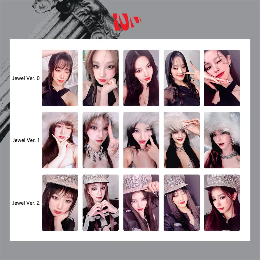 

Kpop 5 шт./комплект (G) I-DLE 2 альбом Lomo Card фотооткрытка MiYeon MINNIE SoYeon YuQi ShuHua Коллекция подарков для фанатов