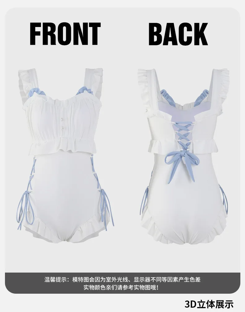 VigoAnne White Strapped Swimwear Women 2023 Verge Push Up One Piece Swimsuit Korean Monokini Backless Cross Hollow Bathing Suit VigoAnne White Strapped Swimwear Women 2023 Verge Push Up One Piece Swimsuit Korean Monokini Backless Cross Hollow Bathing Suit