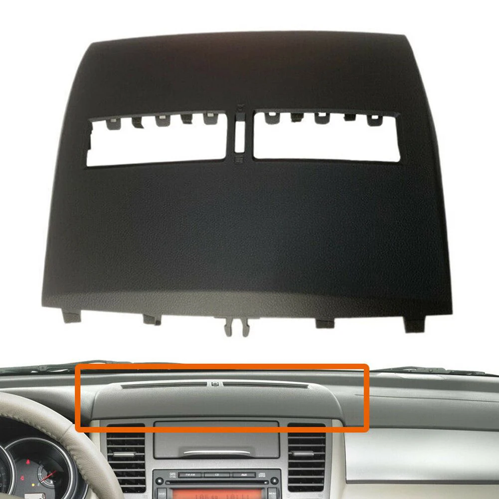 For Nissan Versa 2007-2012 Black Front Upper Top Center Dash Air Vent Trim Bezel Auto Interior Replacement
For Nissan Versa 2007-2012 Black Front Upper Top Center Dash Air Vent Trim Bezel Auto Interior Replacement