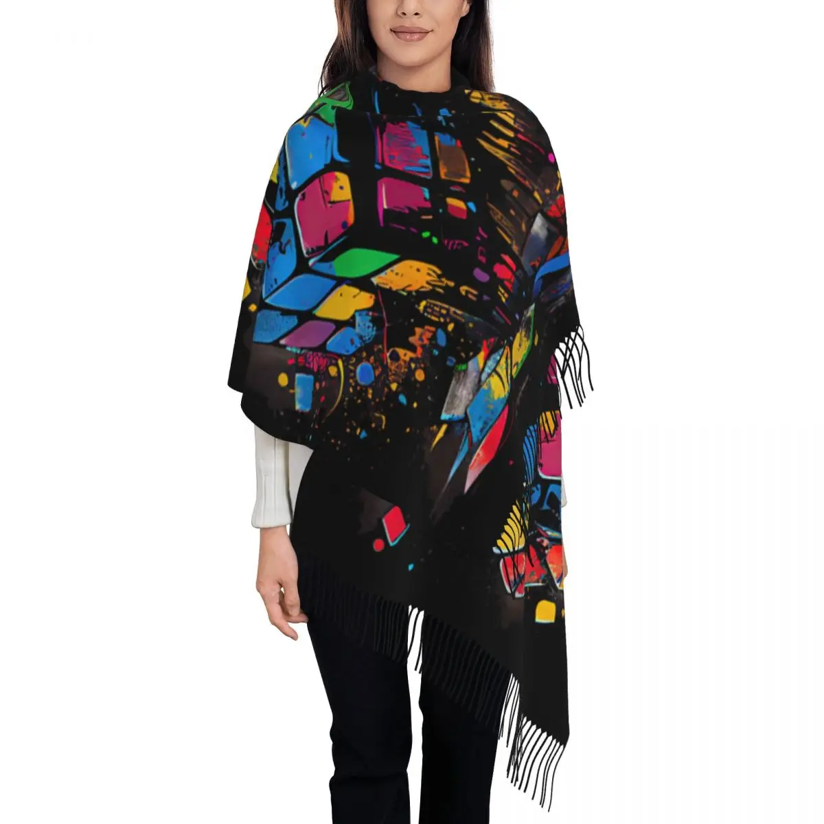 Customized Printed Funny Cute Math Rubik Rubix Rubics Scarf Women Men Winter Warm Scarves Graffiti Style Teachers Shawl Wrap
Customized Printed Funny Cute Math Rubik Rubix Rubics Scarf Women Men Winter Warm Scarves Graffiti Style Teachers Shawl Wrap