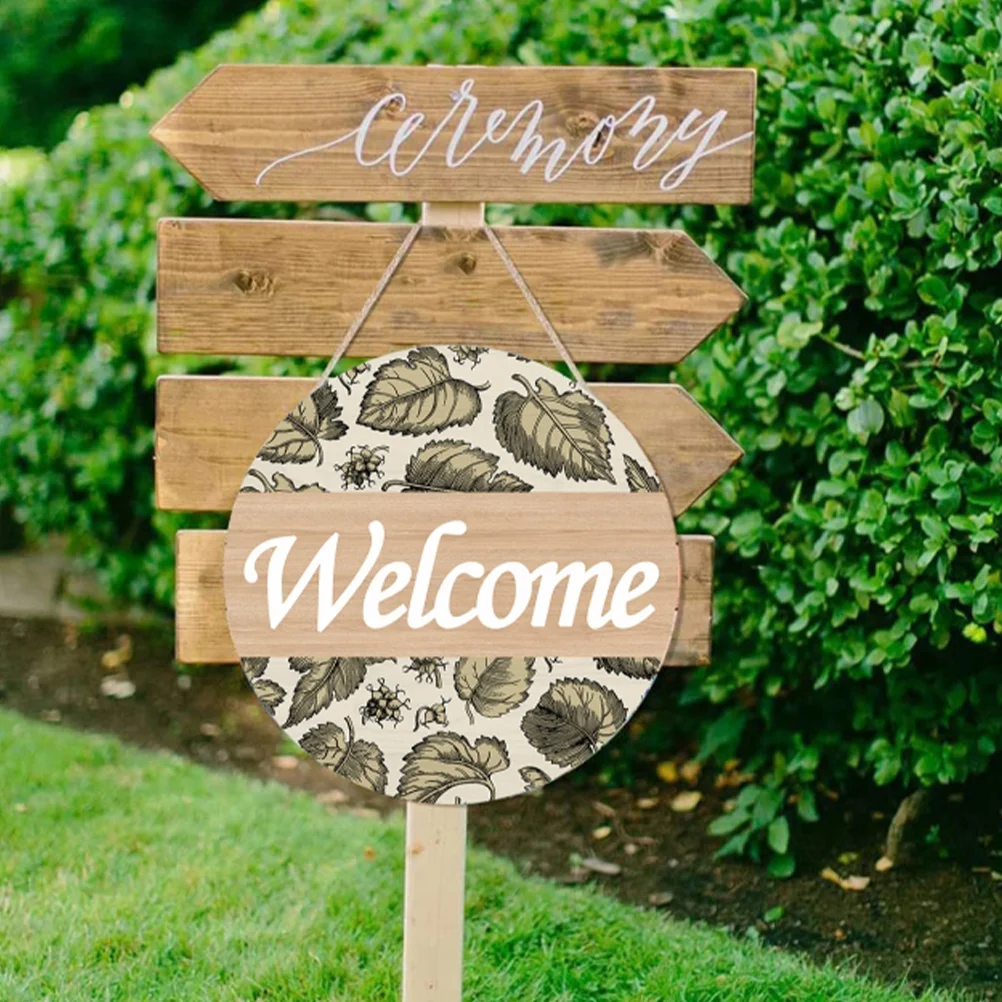 Wooden Welcome Sign Front Door Hanging Decor Home Ornament Round Porch Tag Pendant Farmhouse
Wooden Welcome Sign Front Door Hanging Decor Home Ornament Round Porch Tag Pendant Farmhouse