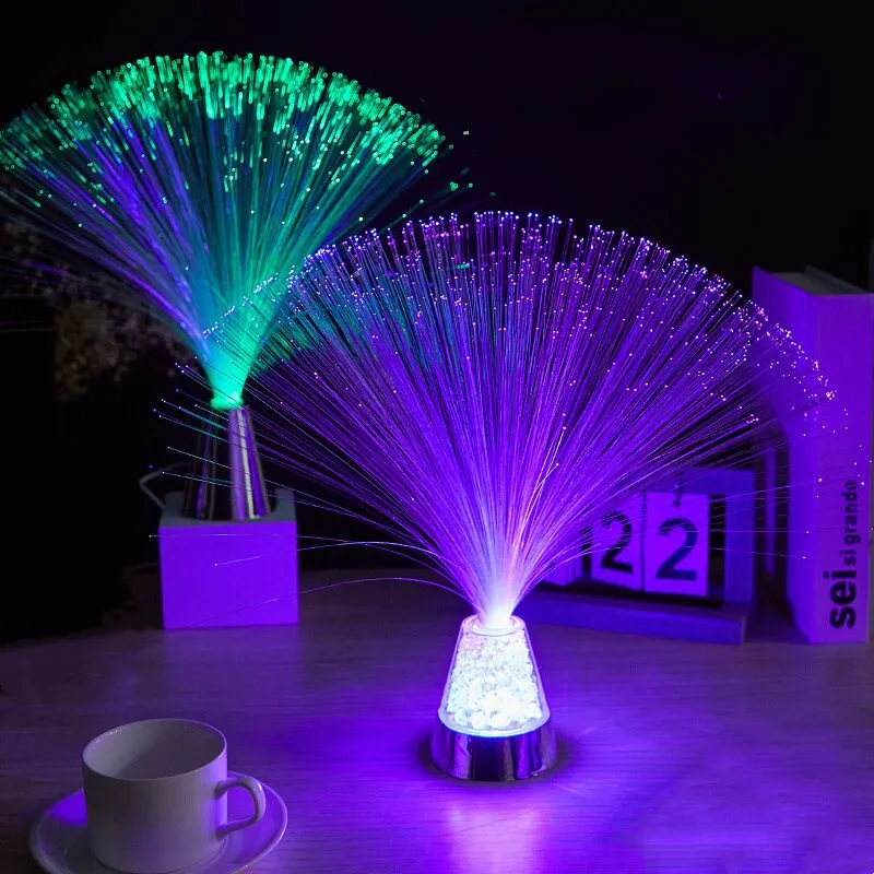 Ice Colorful Led Fiber optic Mood Nightlight Novelty Lamp Optical Atmosphere Glacier Lite Color-Changing Crystals Base Home Deco
Ice Colorful Led Fiber optic Mood Nightlight Novelty Lamp Optical Atmosphere Glacier Lite Color-Changing Crystals Base Home Deco