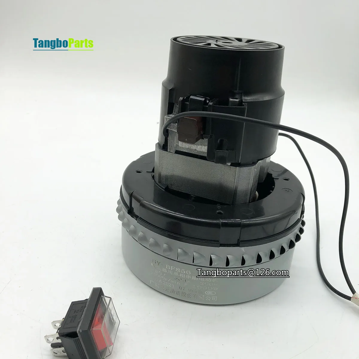 

Vacuum Cleaner Parts 220V BY-BF856-1000 1000W Single Phase Series Excited Motor For Vacuum Cleaner