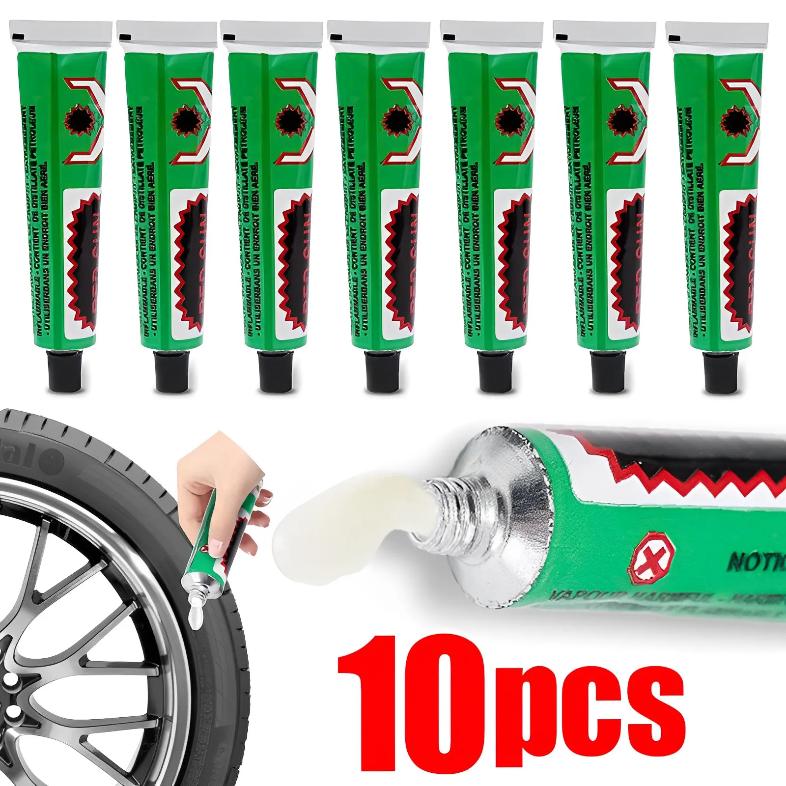 1/10Pcs Universal Tire Repairing Glue Motorcycle Bike Tyre Inner Tube Puncture Repair Tire Patching Glues Tool Auto Accessories
1/10Pcs Universal Tire Repairing Glue Motorcycle Bike Tyre Inner Tube Puncture Repair Tire Patching Glues Tool Auto Accessories