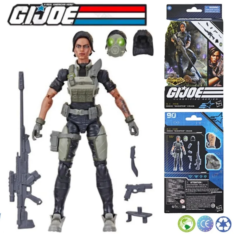 G.I. JOE Classified Series: Nightforce Jodie "shooter" Craig 6 Inch Action Figures Toy Model Gift Collectibles Pre-Sale
G.I. JOE Classified Series: Nightforce Jodie "shooter" Craig 6 Inch Action Figures Toy Model Gift Collectibles Pre-Sale