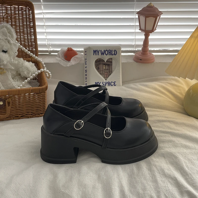 Женские туфли с пряжкой, туфли-лодочки с круглым носком, на высоком каблуке, осень 2023
Женские туфли с пряжкой, туфли-лодочки с круглым носком, на высоком каблуке, осень 2023