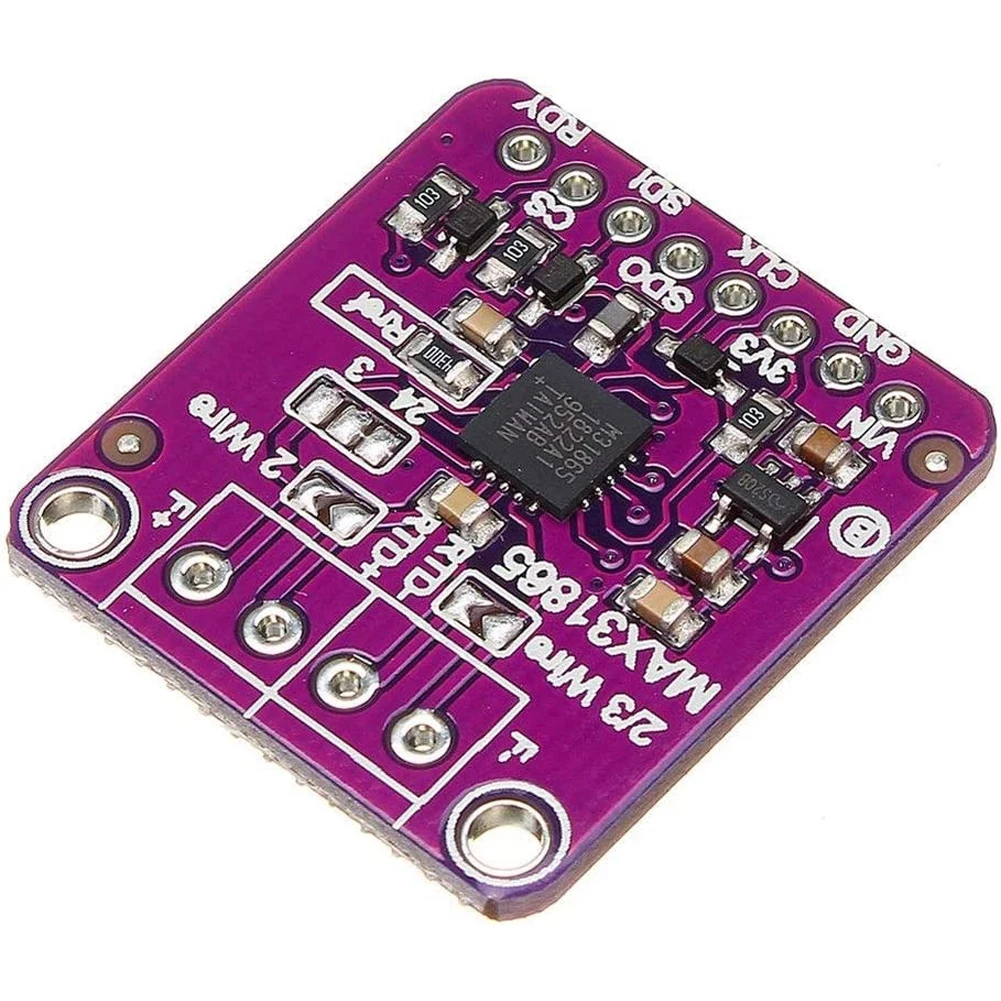 Detector Temperature Module 32*27mm Compliant Level Shifting MAX31865 Modbus RTU PT100 To PT1000 100% New Brand
Detector Temperature Module 32*27mm Compliant Level Shifting MAX31865 Modbus RTU PT100 To PT1000 100% New Brand