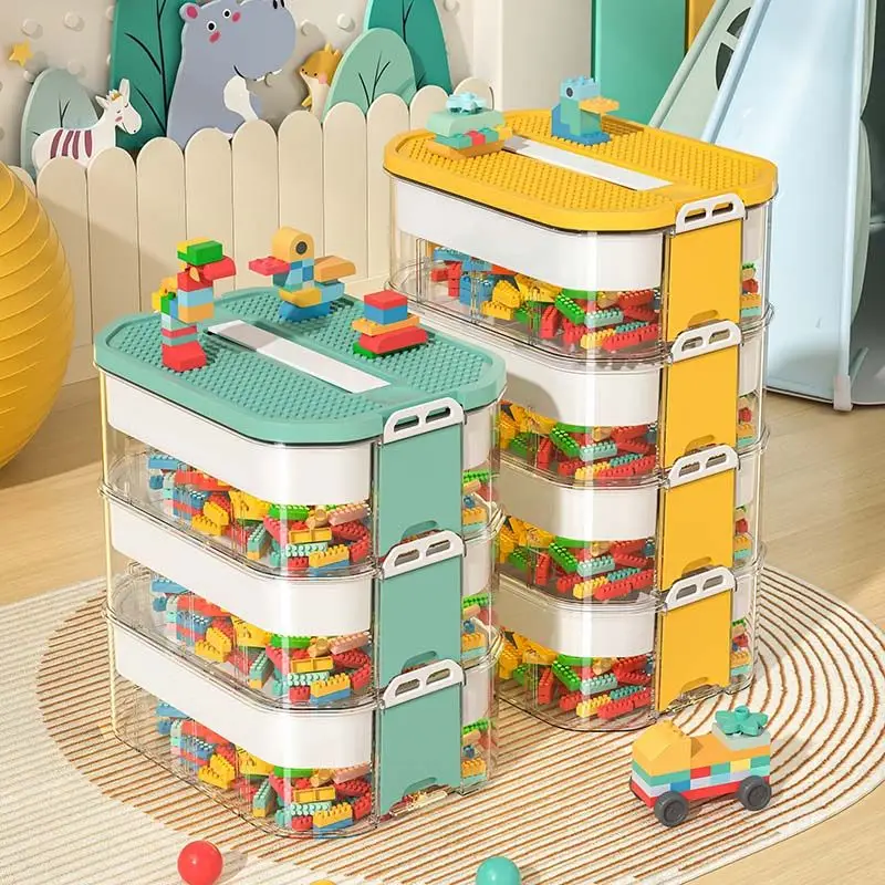 Storage Box Multi-layered Compartment with Small Particle Building Blocks Parts Sorting Box Toy Building Blocks Sorting Box
Storage Box Multi-layered Compartment with Small Particle Building Blocks Parts Sorting Box Toy Building Blocks Sorting Box