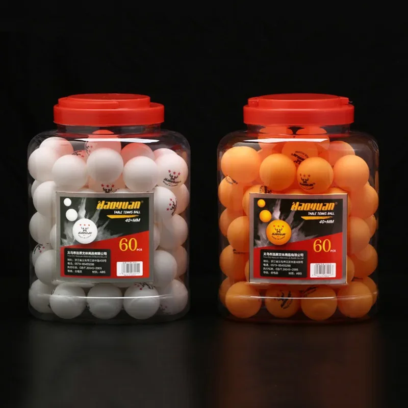 Table Tennis Balls 60Pcs Professional 3 Star D40+mm 2.8g New Material ABS Plastic Ping Pong Ball Adult Training For Competition
Table Tennis Balls 60Pcs Professional 3 Star D40+mm 2.8g New Material ABS Plastic Ping Pong Ball Adult Training For Competition