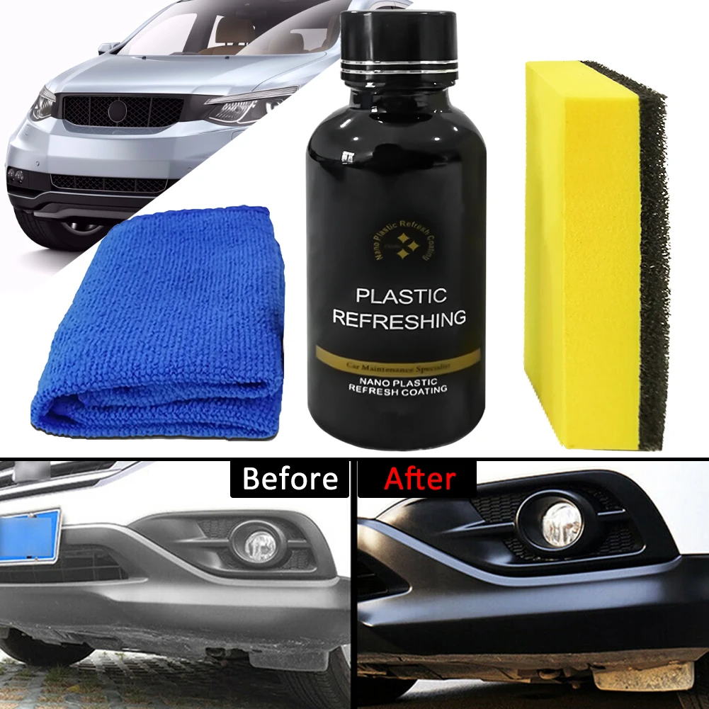 1PCS 30ml Car Plastic Parts Retreading Agent Instrument Panel Agent Automotive Interior Plastic Part Retreading Cleaning Agent
1PCS 30ml Car Plastic Parts Retreading Agent Instrument Panel Agent Automotive Interior Plastic Part Retreading Cleaning Agent