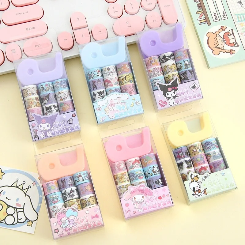 9Roll/set Cartoon Character Decoration Adhesive Masking Washi Tape Kids Scrapbooking Journal Collage Material Mini Sticker Gift
9Roll/set Cartoon Character Decoration Adhesive Masking Washi Tape Kids Scrapbooking Journal Collage Material Mini Sticker Gift