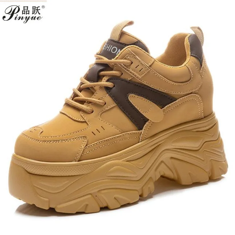8cm Naural Genuine Leather Autumn Lace Up Fashion Ladies Shoes Platform Wedge Hidden Heel Women Casual sports Dad shoes
8cm Naural Genuine Leather Autumn Lace Up Fashion Ladies Shoes Platform Wedge Hidden Heel Women Casual sports Dad shoes