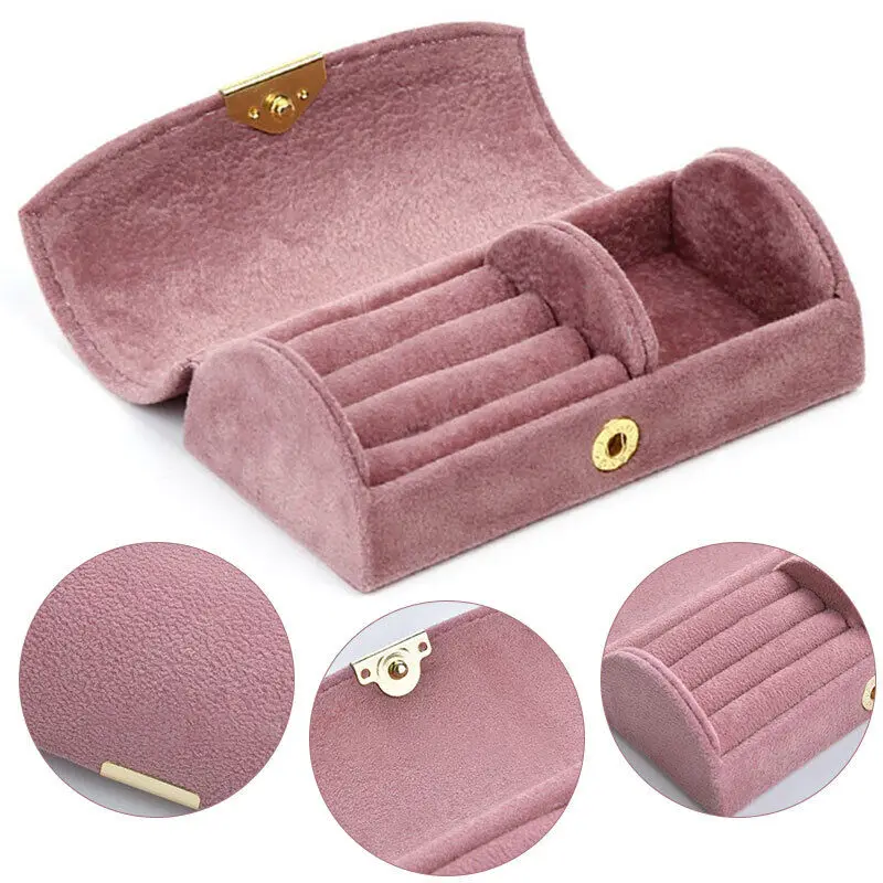 Portable Jewelry Storage Box Mini Travel Storage Organizer Jewelry Leather Boxes Earring Necklace Ring Jewelry Organizer Display
Portable Jewelry Storage Box Mini Travel Storage Organizer Jewelry Leather Boxes Earring Necklace Ring Jewelry Organizer Display