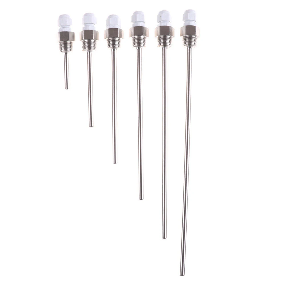 1pc Stainless Steel Thermowell 1/2"NPT Threads For Temperature Sensors Solar Energy Accessories 100/150/200/300/350/400/500mm
1pc Stainless Steel Thermowell 1/2"NPT Threads For Temperature Sensors Solar Energy Accessories 100/150/200/300/350/400/500mm