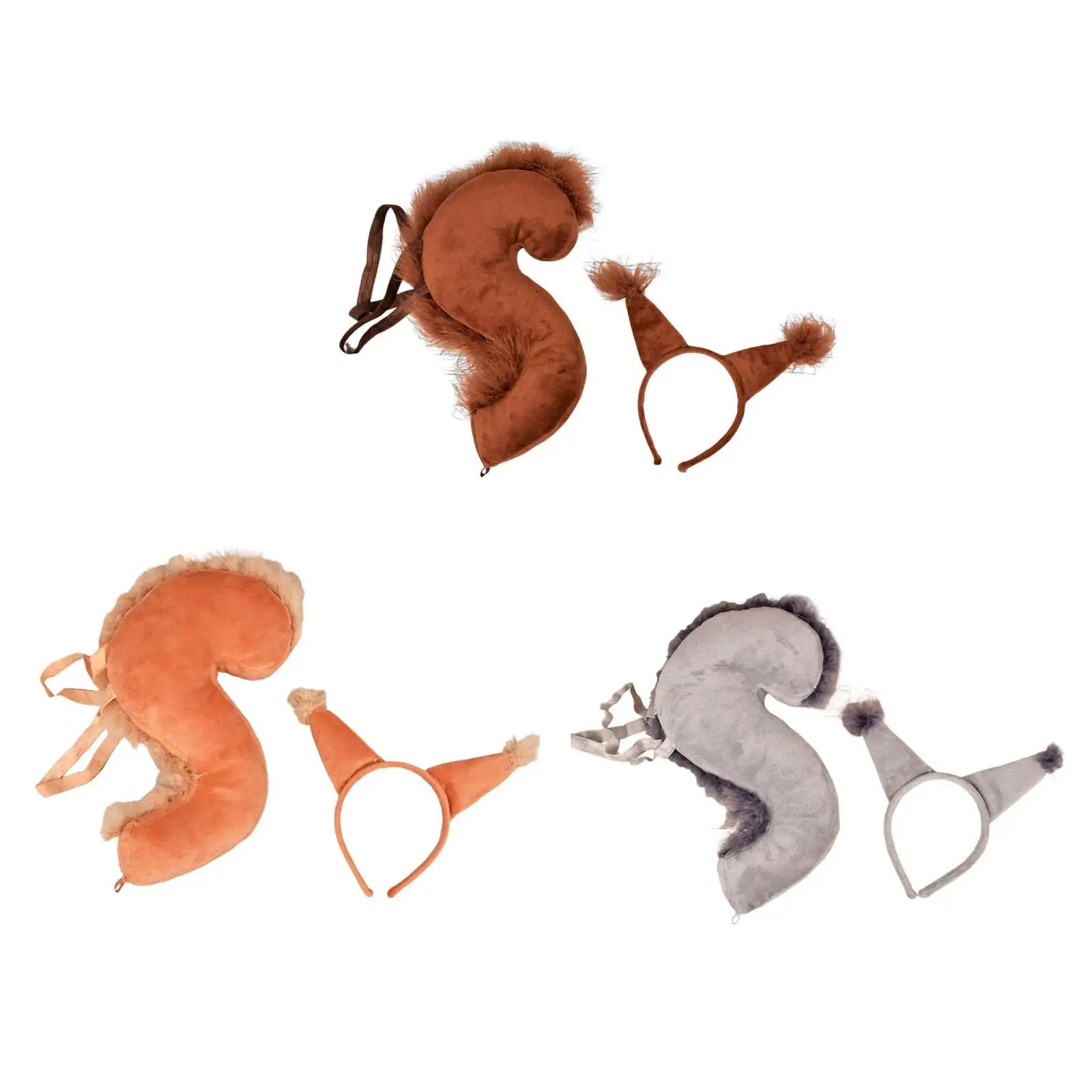 Animal Tail Costume Kit Cosplay Props Fancy Dress Hairband for Christmas Animal Themed Parties Masquerade Role Play Performance
Animal Tail Costume Kit Cosplay Props Fancy Dress Hairband for Christmas Animal Themed Parties Masquerade Role Play Performance