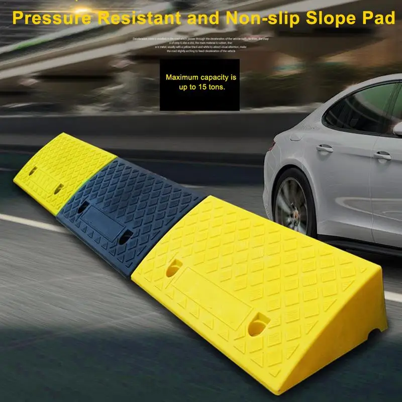 Lightweight Curb Ramps 12-15cm Universal Portable Curb Ramps Heavy Duty Plastic High Density Threshold Ramp Kit Car Accessories
Lightweight Curb Ramps 12-15cm Universal Portable Curb Ramps Heavy Duty Plastic High Density Threshold Ramp Kit Car Accessories